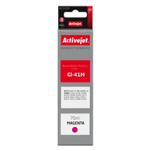 Ink bottle ActiveJet AC-G41M for Canon printers, compatible replacement for Canon GI-41M, 70 ml, purple