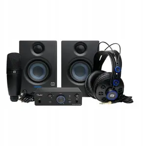 Audio ražošanas komplekts Fender Quantum Complete — studijas komplekts Fender (MPN: FENDER QUANTUM COMPLETE EU)