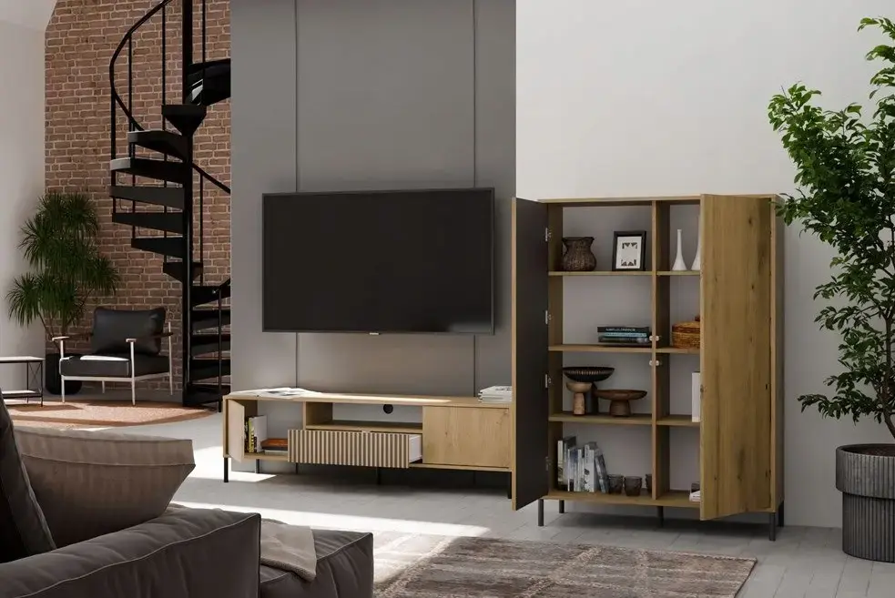 Izstāžu skapis top e shop KAMARO 2DD SLIM Photo 8