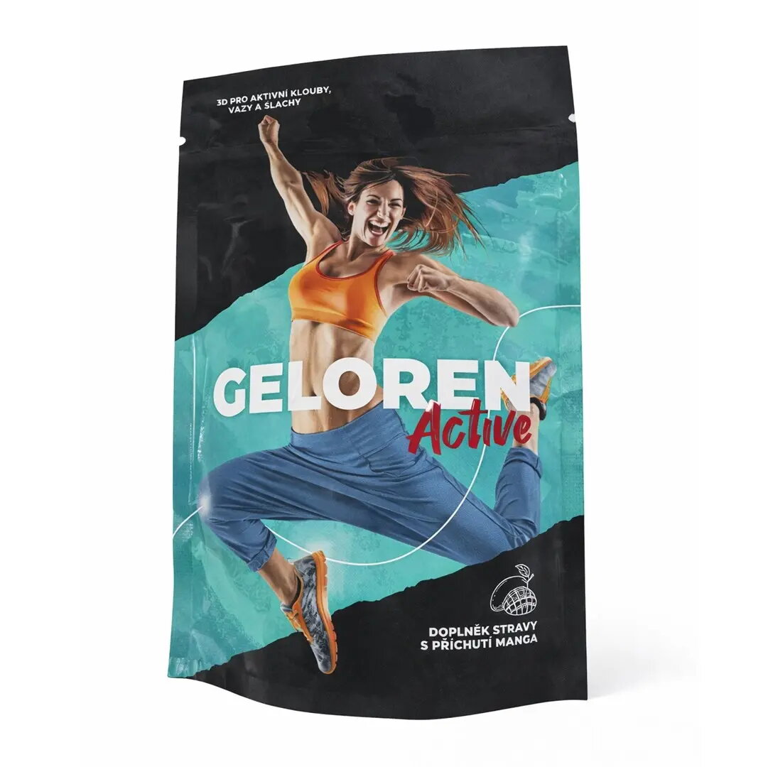 GELOREN Active Mango želejveida konfektes 90