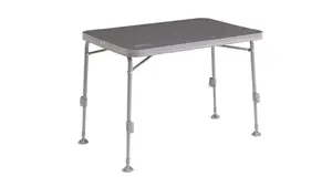 Стол Outwell Coledale M Grey — алюминиевый столешница и каркас, 680×1000 мм, высота 56 см