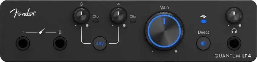Аудиоинтерфейс Fender Quantum LT 4 Photo 4