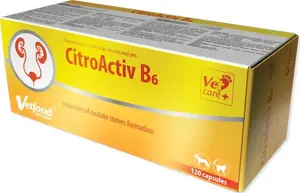 Vetfood CitroActiv B6 supplement for dogs and cats, 120 capsules