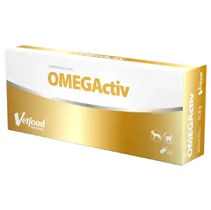 Vetfood OMEGActiv Omega-3 capsules for dogs and cats, 60 capsules