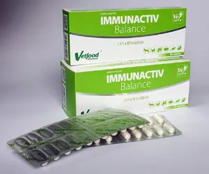 Vetfood Immunactiv Balance dietary supplement for dogs and cats, 120 capsules