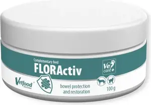 Диетическая добавка Vetfood FLORActiv для собак и кошек, пакет 100 г