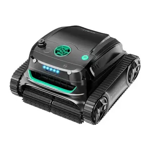 Wybot S2 Solar wireless pool cleaning robot — Wybot S2 Solar pool cleaner, cordless operation