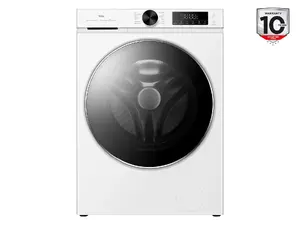 Стиральная машина TCL FP0944WA0 — фронтальная, 9 кг, 1400 об/мин, класс A, LED-дисплей, паровая функция, 60×56×85 см, белая