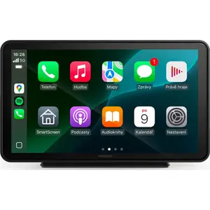 Car multimedia head unit SENCOR SCT M760BWT with CarPlay and Android Auto