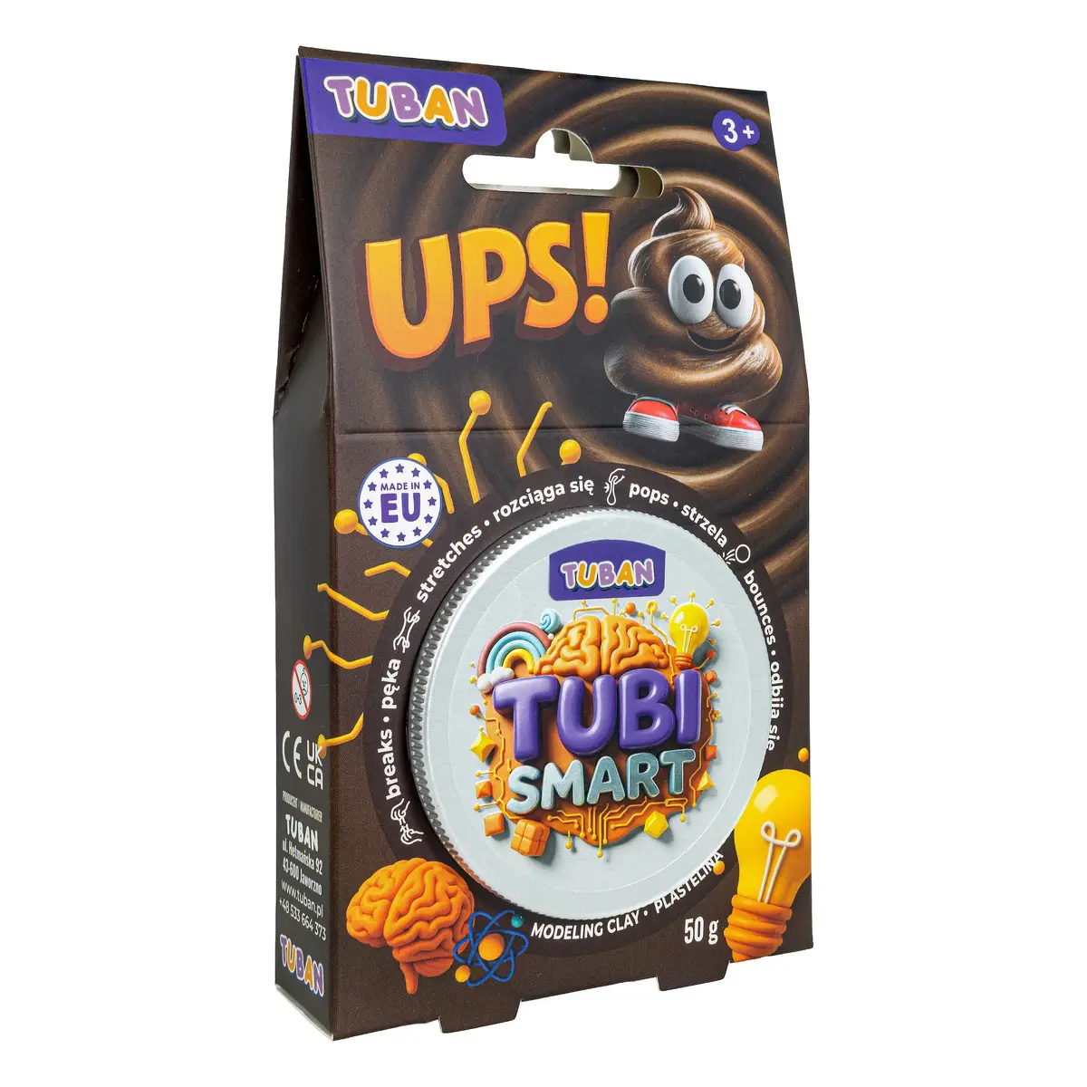 Пластилин TUBAN TUBI SMART – UPS! 50 г Photo 2