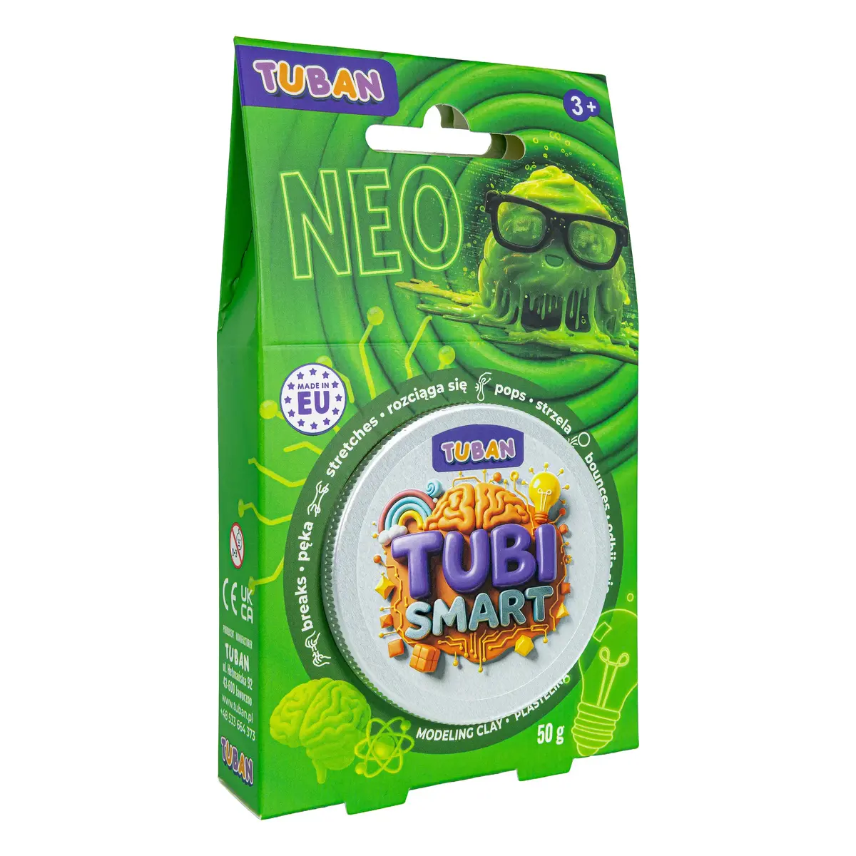 TUBAN TUBI SMART NEO пластилин, 50 г Photo 2