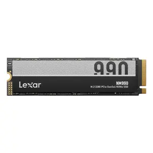 M.2 PCIe 5.0 NVMe SSD 2 TB Lexar NM990 — 14000 MB/s read, 10000 MB/s write