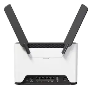 Tabletop router MikroTik Chateau LTE7 ax — Dual-band Wi‑Fi 6 (2.4/5 GHz), Gigabit Ethernet, 4G LTE (multiple bands), MicroSIM, IP20