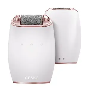 Elektriska putekļu pļaujmašīna ar pema 7‑1 — Geske; Li‑Ion 3,7V, IPX5, maināms pema rullis