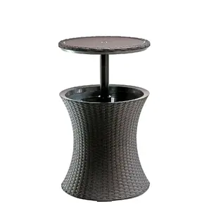 Outdoor Cool Bar by Keter, Rattan Brown (without packaging, assembled)