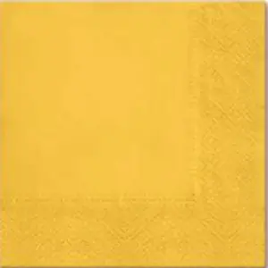 Paper Napkins Paw Decor Collection 33×33 cm Unicolor Grapefruit, pack (PL11SDL110301)