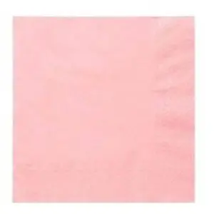 Papīra salvetes Paw Decor Collection 33×33 cm vienkrāsainas Rosa 100% pārstrādātas