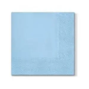 Papīra salvetes Paw Decor Collection 33×33 cm Unicolor Azzuro, 100% pārstrādātas