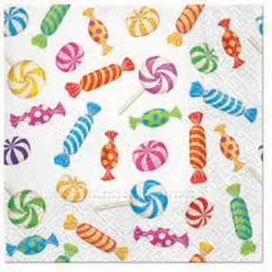 Papīra salvetes Paw Decor Collection SALVETES 33x33 cm Aroma Candies, 20 gab.