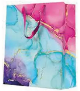 Dāvanu maisiņš Paw Decor Collection Watercolor Dream, Medium 20×25×10 cm
