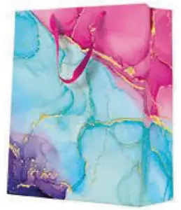 Gift Bag Paw Decor Collection Watercolor Dream, Large 26.5×33.5×13 cm