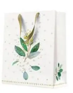 Gift Bag Paw Decor Collection PL11AGB1023203 medium 20×25×10 cm Golden Eucalyptus