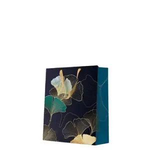 Gift Bag Paw Decor Collection Premium Medium 20×25×10 cm, Stylish Ginkgo Accents