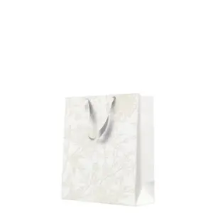 Gift Bag Paw Decor Collection DĀVANU MAISIŅŠ MEDIUM 20×25×10 cm, Subtle Line