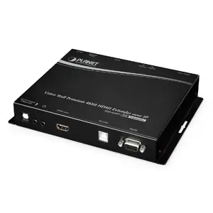 AV transmitter PLANET IHD-420PT Video Wall 4K/60 HDMI & USB, 3084×2160, Black