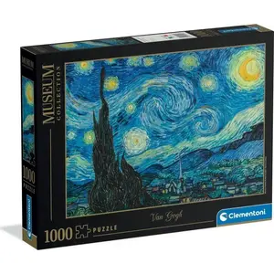 Jigsaw Puzzle Clementoni Museum Van Gogh The Starry Night 1000 pieces