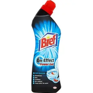 Tualetes tīrīšanas līdzeklis Bref 6xEffect Lime Scale 700 ml — pret kaļķakmeni