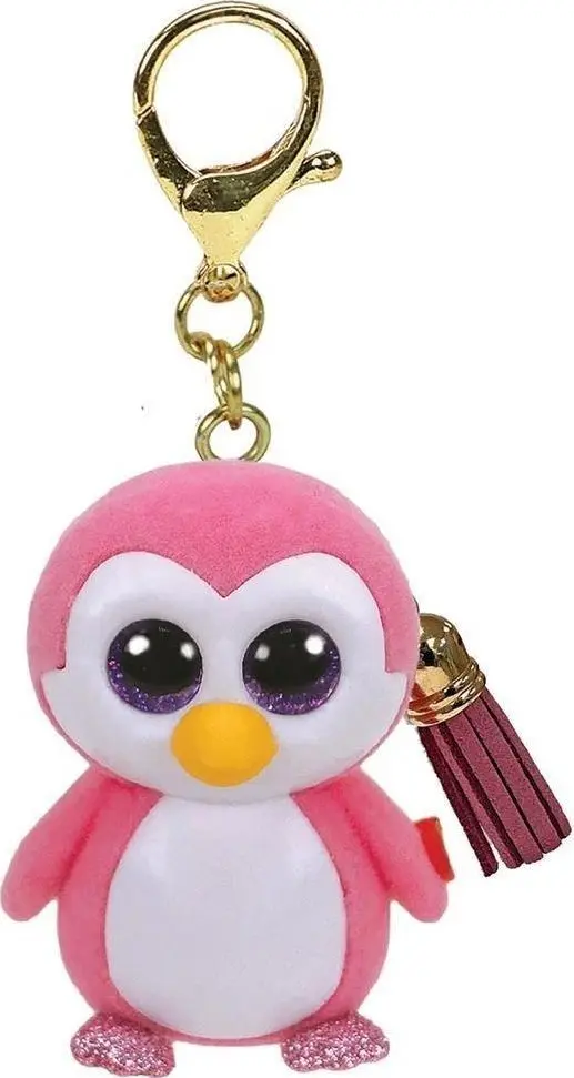 TY Mini Boos Clip Glider Penguin plush clip-on Photo 2