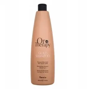 Šampūns Fanola Oro Therapy Gold 1000 ml — profesionāla matu tīrīšana un kopšana