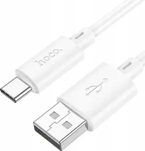 USB-A to microUSB Cable HOCO X88Am white, 1 m, white