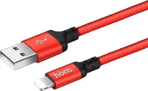 USB cable FOXCONN USB-A to USB-C, 1 m, red/black