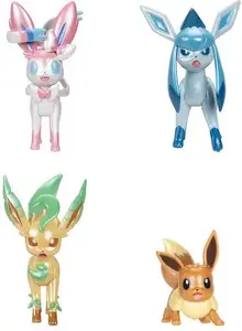Figure Ancers sa de rosa collec Pokémon Select Eeveelution Multipack collectible figurine set