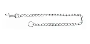Leash Trixie TRIXIE 21963 steel chain 0.8 m, 4 mm width, silver