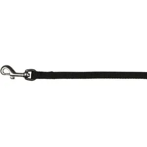 Leash Trixie Premium double - Black, 1.2 cm width, size XS