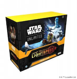 Collectible Card Game Display Pack, fantasy flight games Star Wars: Unlimited – Jump to Lightspeed Prerelease (8 booster displays)