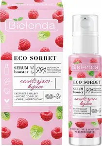 Facial Serum Bielenda Eco Sorbet Raspberry with Hyaluronic Acid – moisturizing, soothing