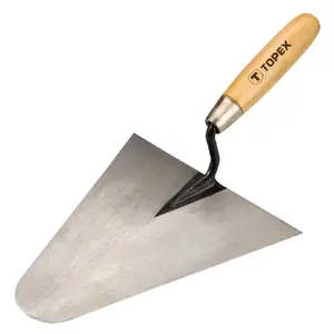 Masonry trowel Topex 13A103 — wooden handle, 20 cm blade, 310 g