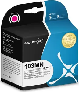 Ink cartridge Asarto AS-E103MN for Epson 103MN C13T00S34A 70 ml magenta