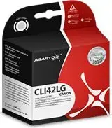 Ink cartridge Asarto Canon CLI42LG compatible — green, model AS-C42LGN