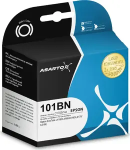 Картридж Asarto для Epson 101BN C13T03V14A 127 мл чёрный