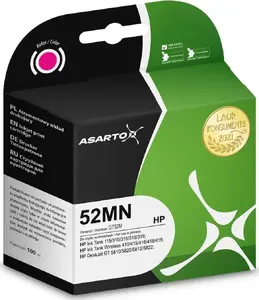 Ink bottle Asarto for HP 52MN (M0H55AE) 100 ml magenta