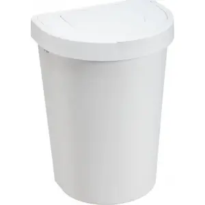 Trash bin Plast Team TEA000491 white