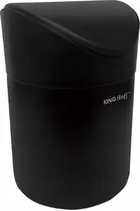 Trash bin KingHoff KH-1813 stainless steel mini tabletop waste bin