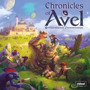 Board game Rebel Chronicles of Avel by Asmodee — cooperative fantasy adventure, 1–6 players