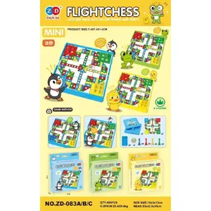 Настольная игра Djeco Gra Planszowa LUDO Pingwin – семейная Лудо с пингвином