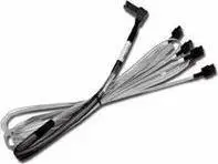 Cable LSI SFF-8087 to SFF-8087 angled 80 cm (model LSI CBL-RA8087-08M, MPN L5-00207-00)